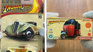 Two Incredible Indiana Jones Matchbox Collectibles Join the MovieReplicars Collection!