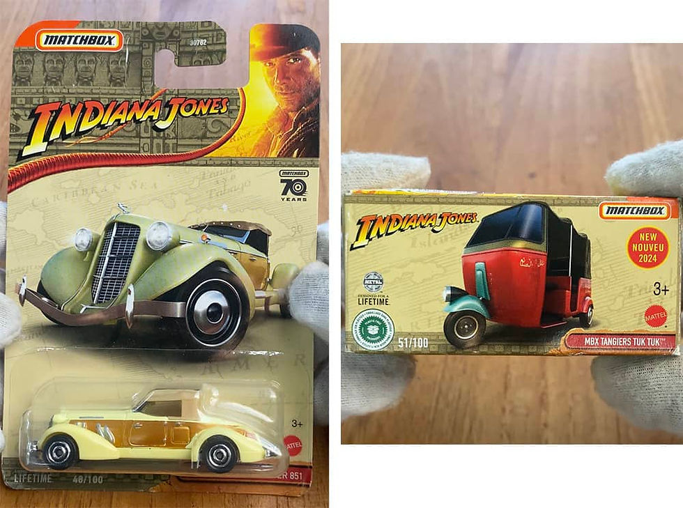 Indiana Jones Die-cast Collectibles