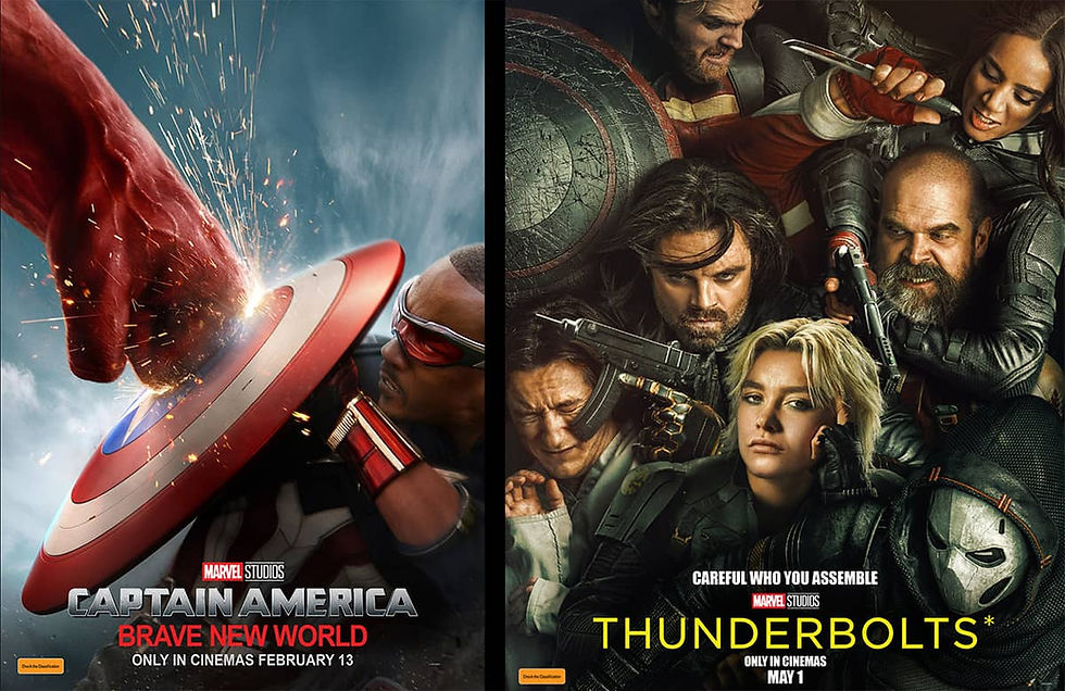 Captain America: Brave New World and Thunderbolts
