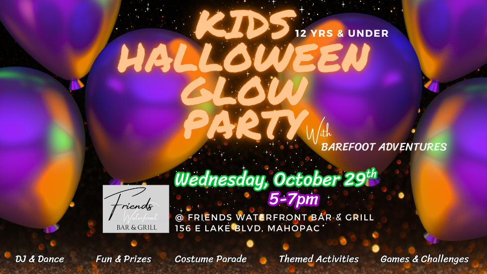 Kids Halloween Glow Party