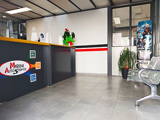 Reception accettazione di Marini Autoservice di Altavilla