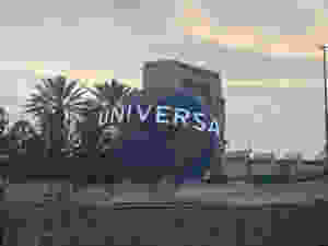 The entrance of Universal Studios, Orlando