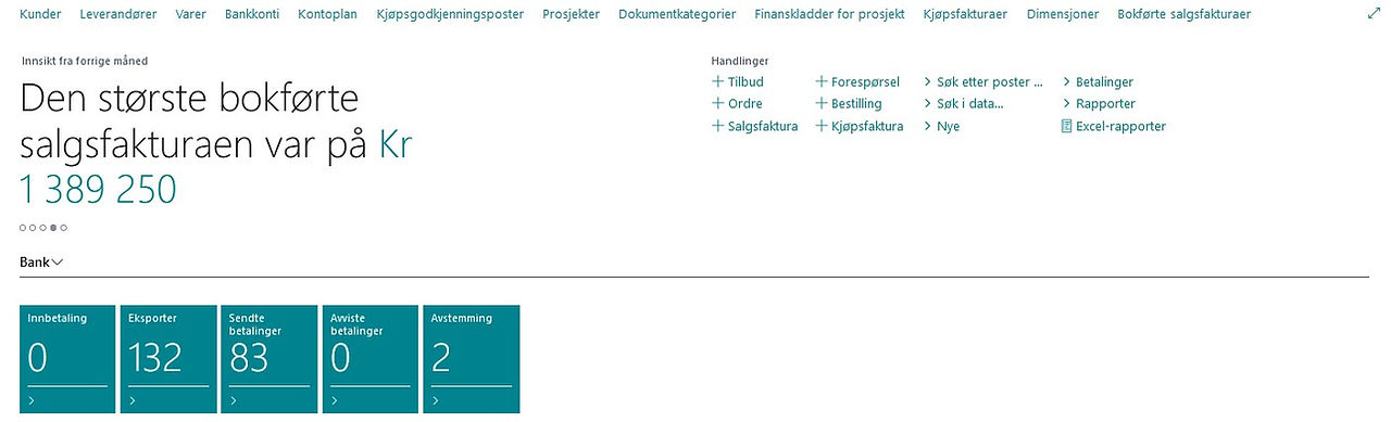 Respirare leverer Microsoft Dynamics 365 Business Central til din bedrift og fører ditt re