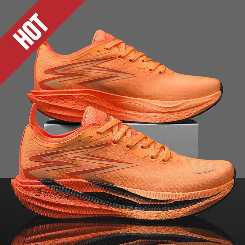 Miniatura: NEW Running Shoes Carbon Board Marathon Men Sports Breathable Lightweight Women'