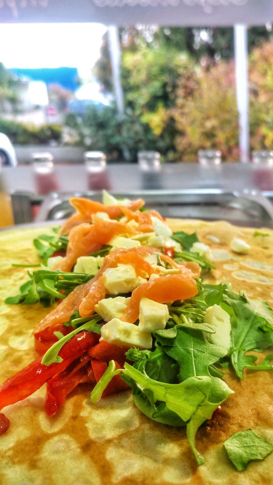 Crepe Catering für Events herzhaft