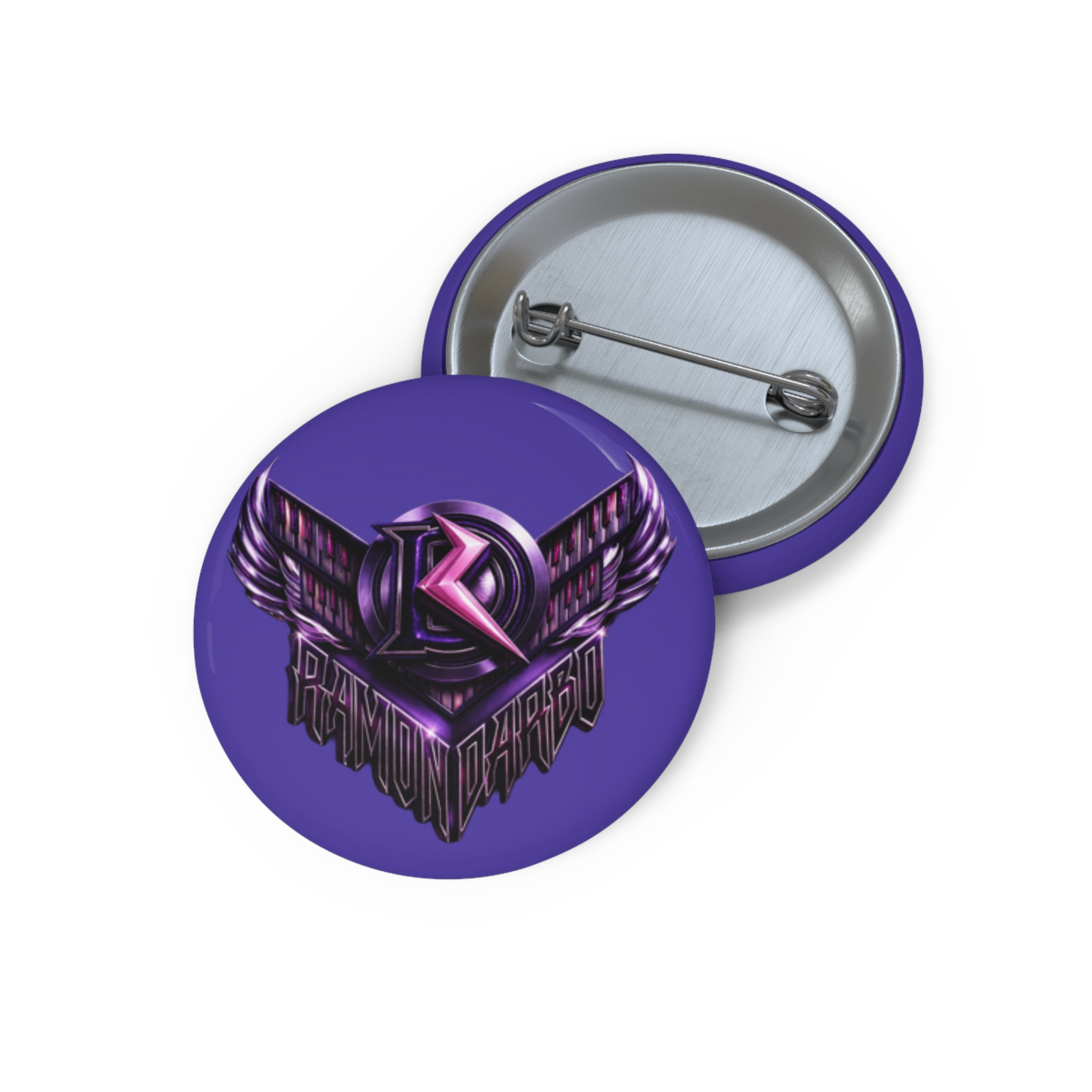 RAMON DARBO OFFICIAL PURPLE LOGO PIN