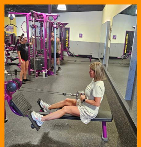 Weight training to build muscles and burn fat