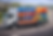 Box truck advertising wrap driving through Columbus Ohio