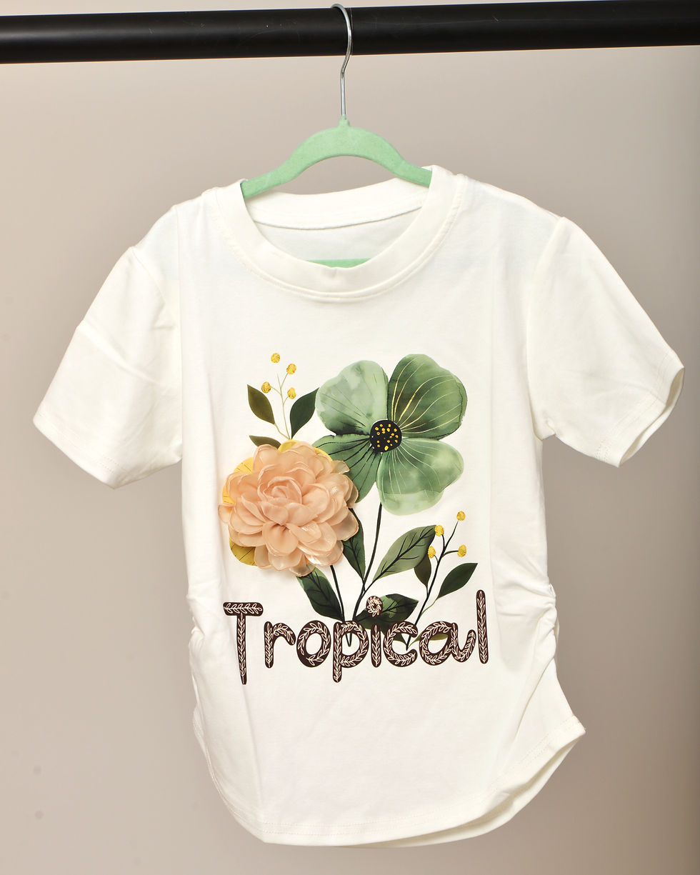Thumbnail: Midnight Floral Relaxed Tee