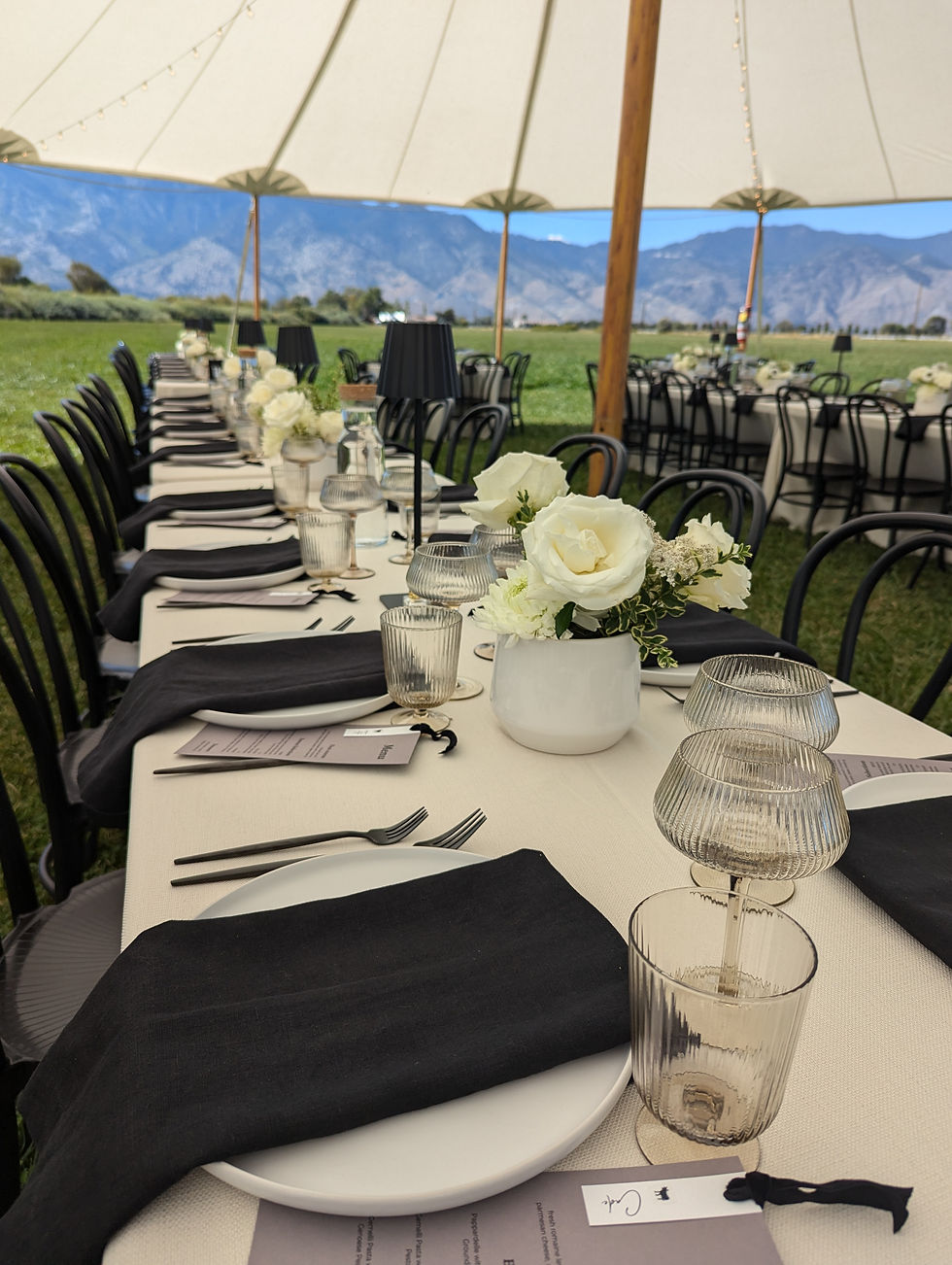 Tahoe Taste Catering Table