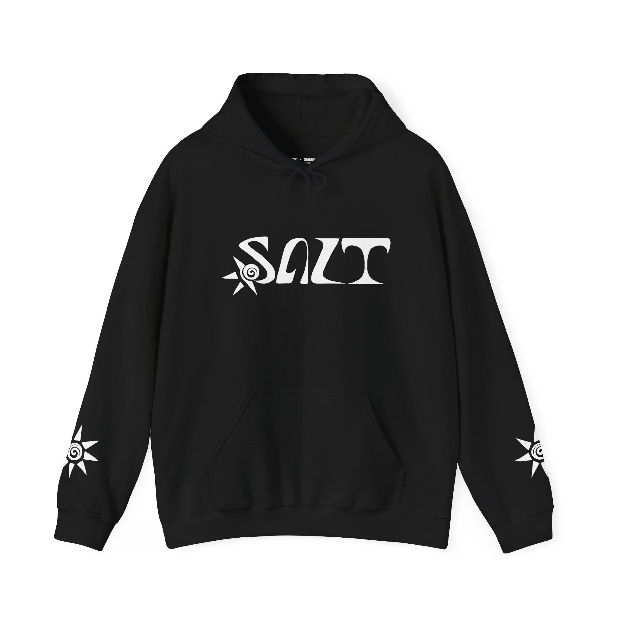 Salt Hoodie — Minimal Sun Graphic Pullover