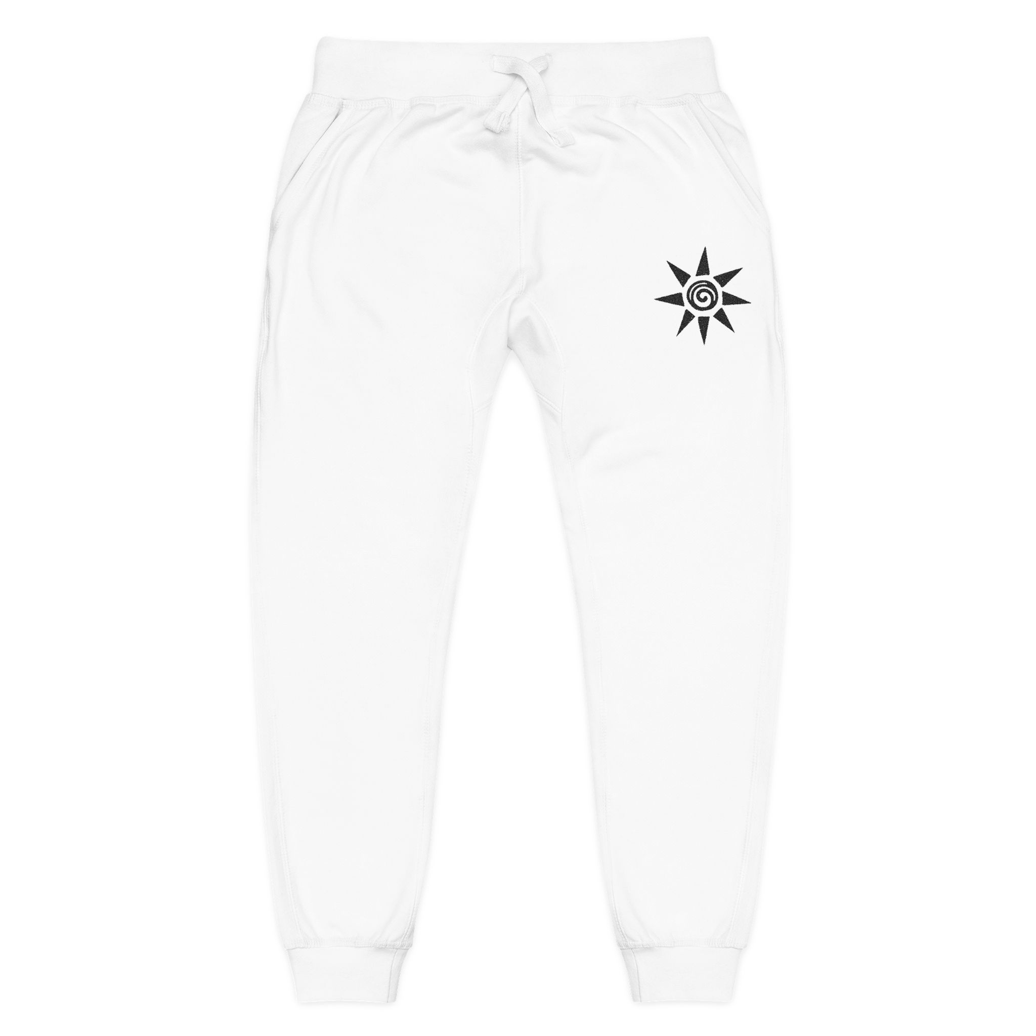 Embroidered Compass Rose Sweatpants — Minimal Adventure Joggers