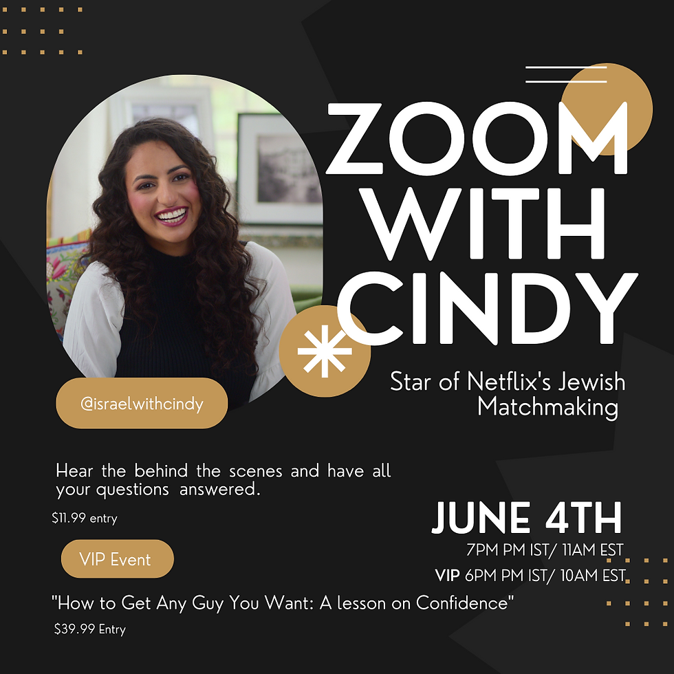 Zoom with Cindy