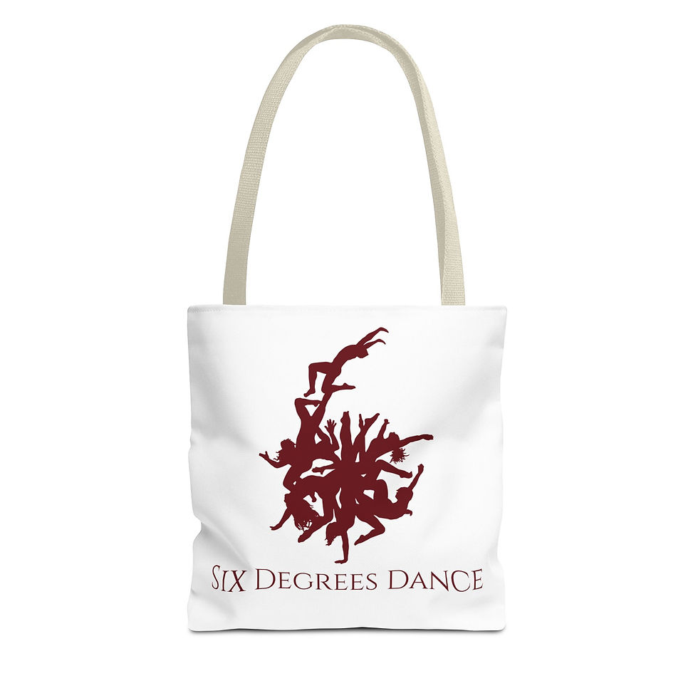 Dance Tote Bag - Six Degrees Dance Branded Tote Bag