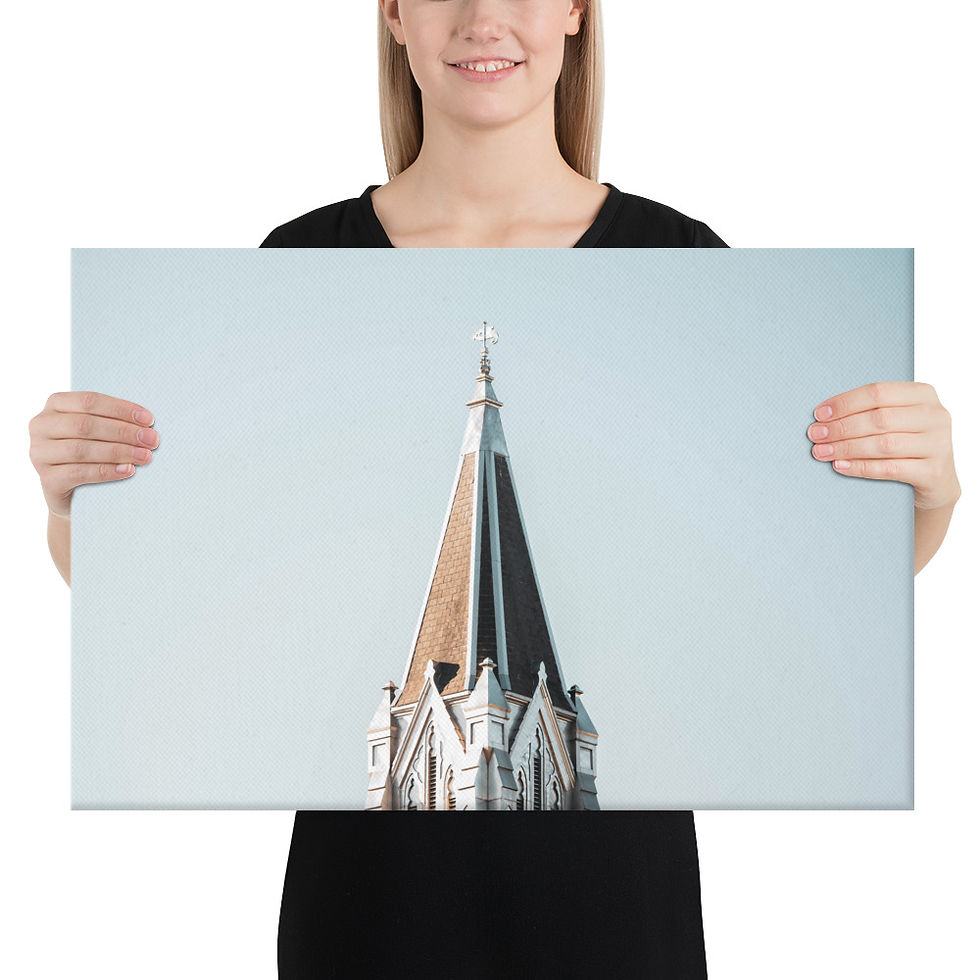 Thumbnail: Steeple on Canvas