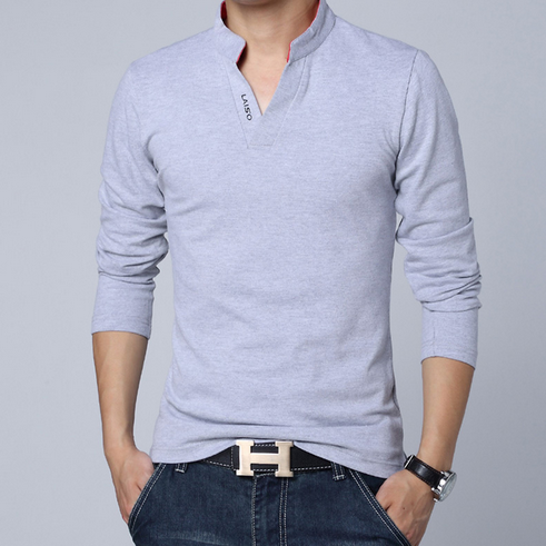 Miniatura: Camiseta esbelta manga longa - LAISO