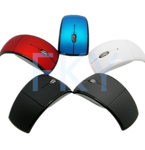 Miniatura: Mouse USB Jack 2.4G Snap-in Transceiver Óptico Dobrável