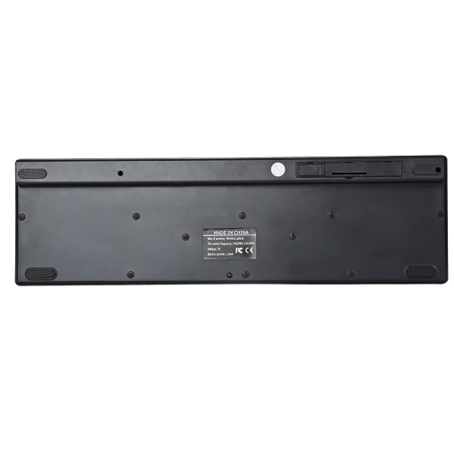 Miniatura: Teclado e Mouse Combo Kit com Receptor USB Preto