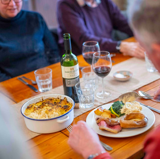 A 25-mile roast is served at Wilson's Farm & Kitchen