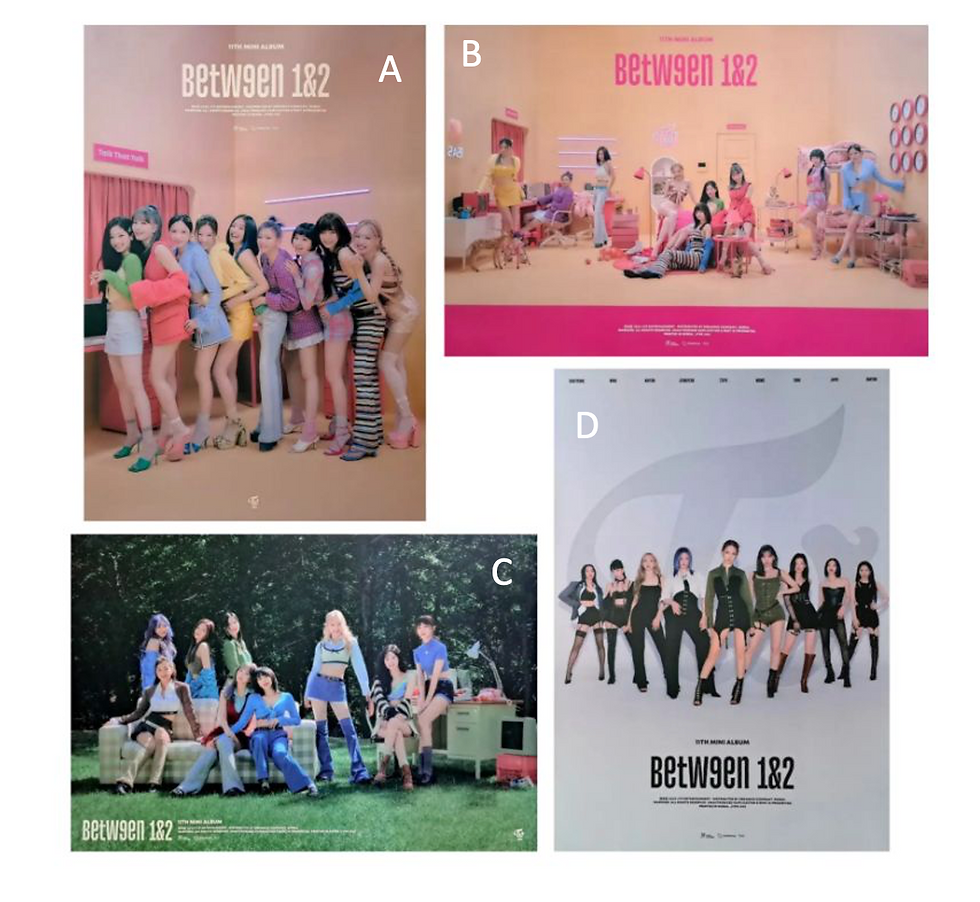 Thumbnail: TWICE – BETWEEN 1&2 (Poster)