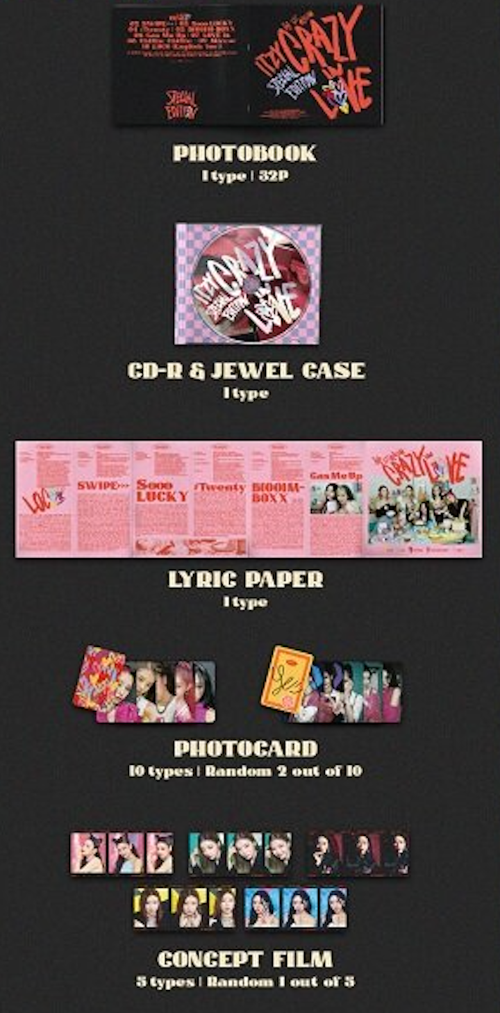 Thumbnail: ITZY – CRAZY IN LOVE [Special Edition] (Jewel Case ver.)