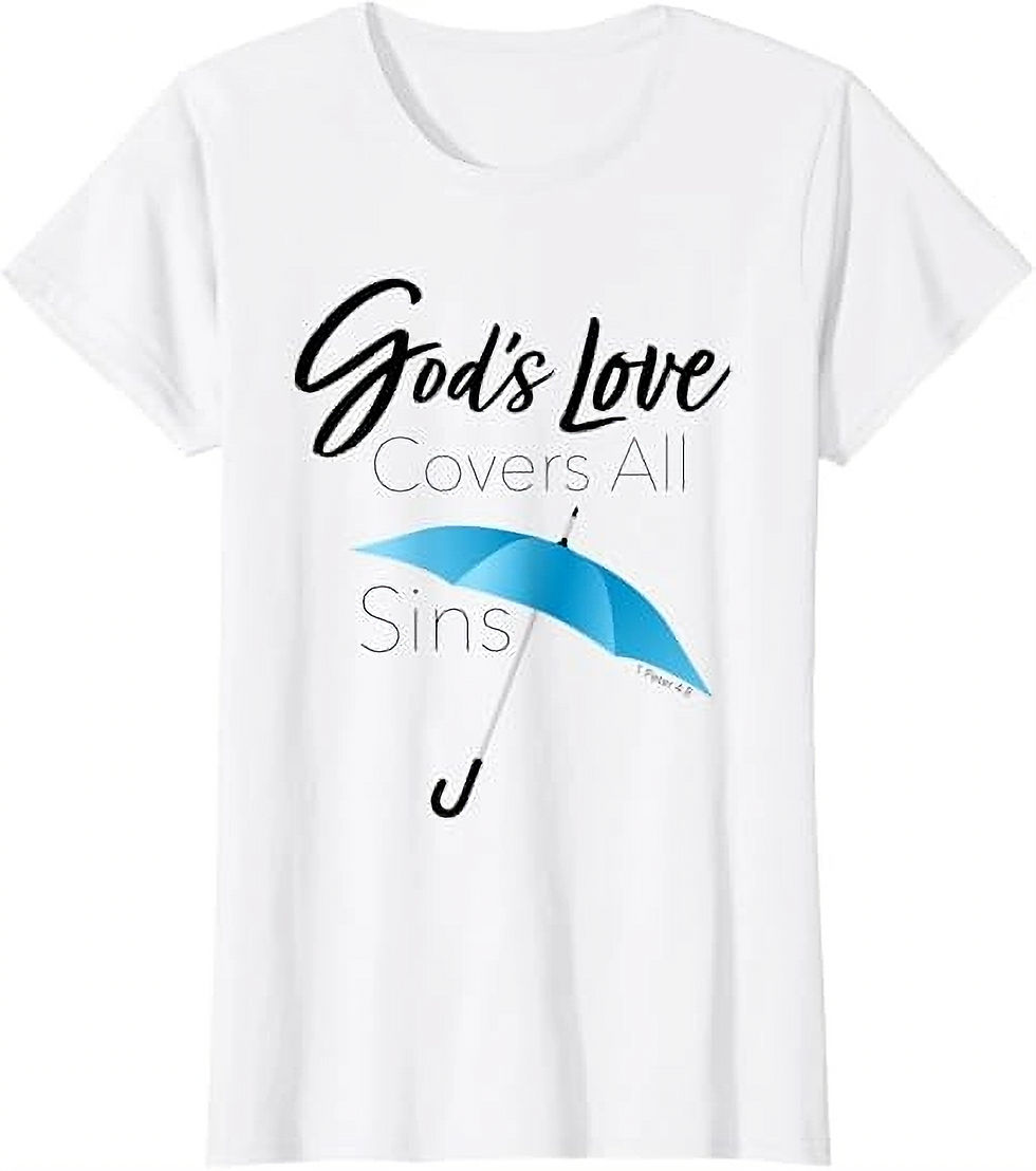 God's Love Covers All Sins T-Shirt