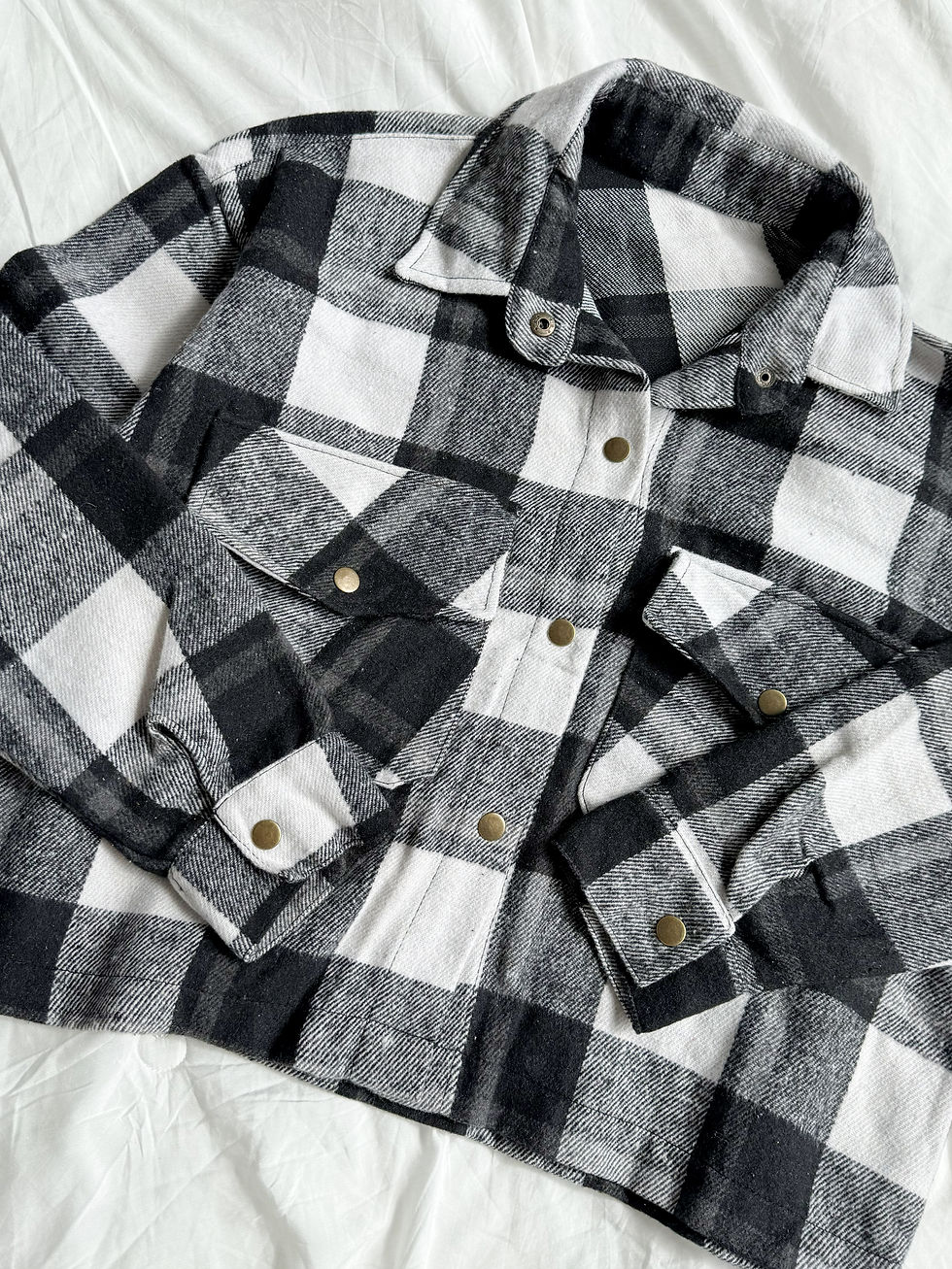 Miniatura: Camisaco paño cuadrille