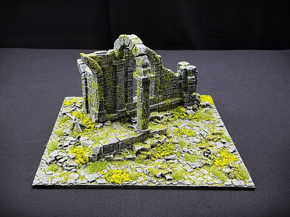 Thumbnail: Ancient Ruined City Modular Tiles: Temple Tile Deluxe Bundle - STL