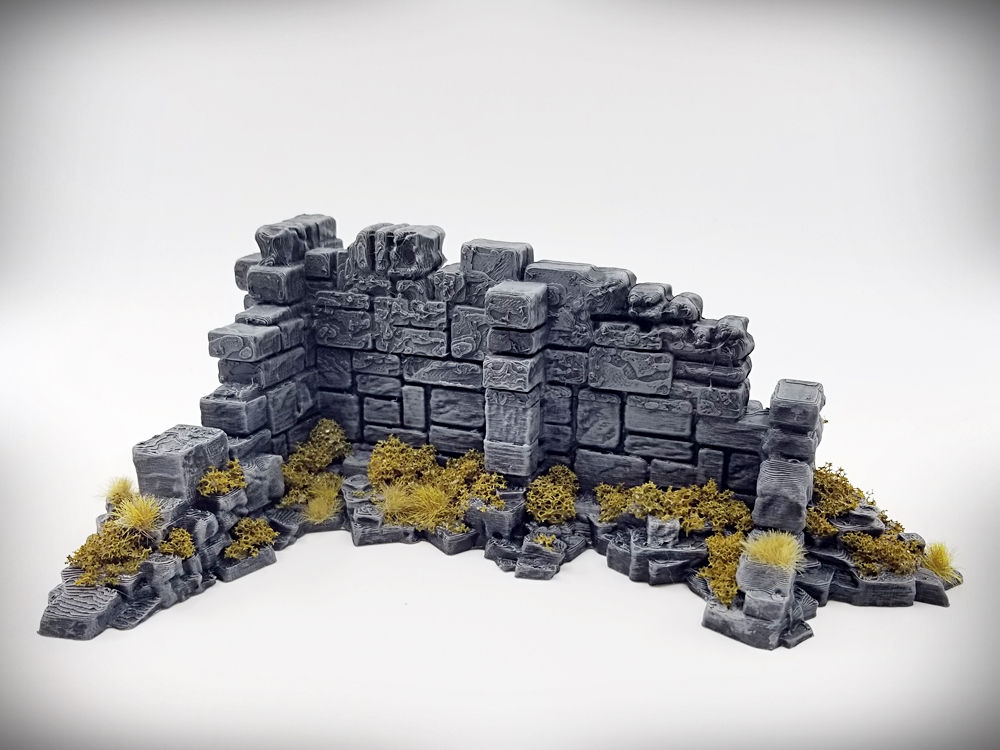 Basic Corner Wall A - STL