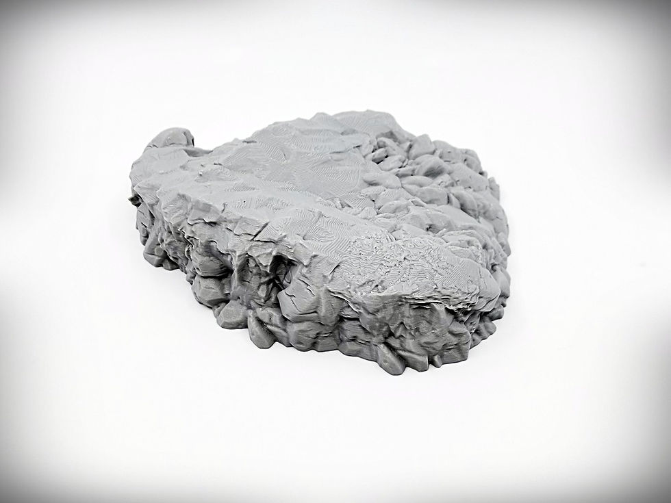 Thumbnail: Dynamic Hills Outcropping A - STL