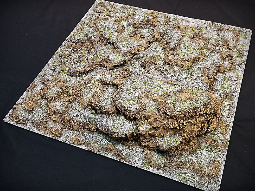 Thumbnail: Cliffmont - Rugged Hills Design Master Tiles - STL