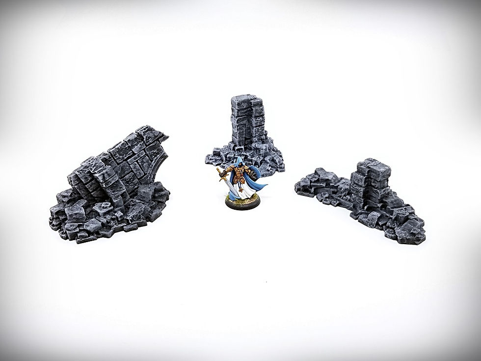 Thumbnail: Rubble Pile Starter Bundle - STL