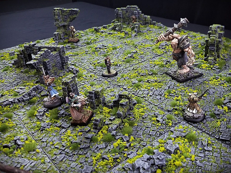 Thumbnail: Ancient Ruined City Modular Tiles: Deluxe Core Set