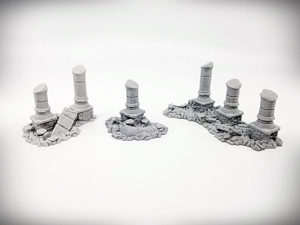 Thumbnail: Ruined Columns Starter Bundle B - STL