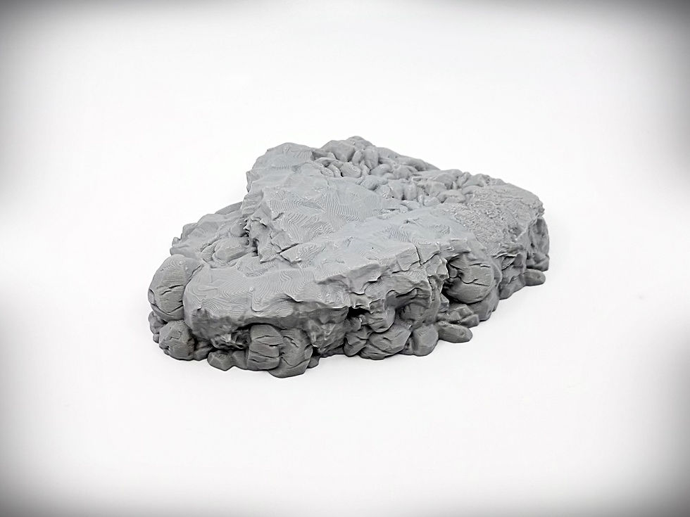 Thumbnail: Dynamic Hills Outcropping A - STL