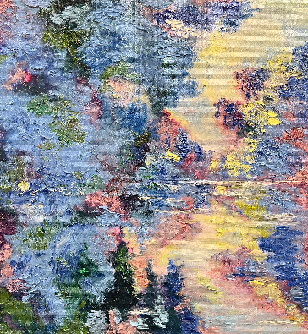 Morning on the Seine near Giverny