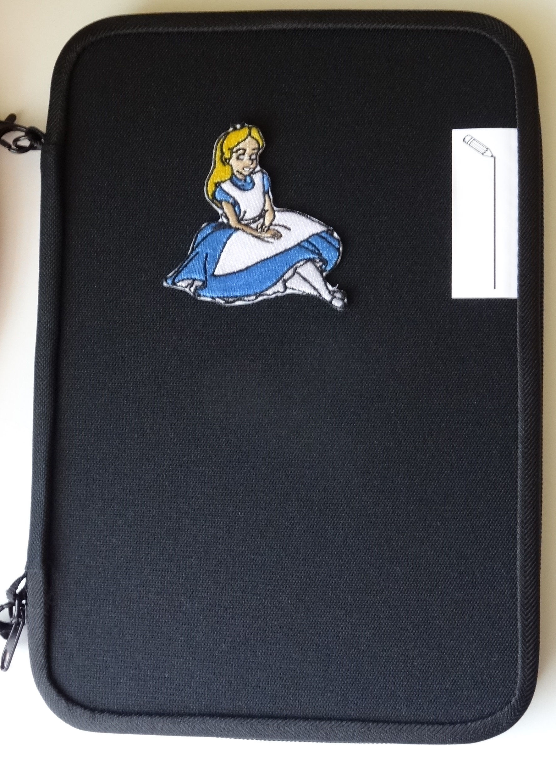ALICE in WONDERLAND sitting PinFolio