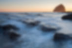 Haystack Rock and Surf-2246