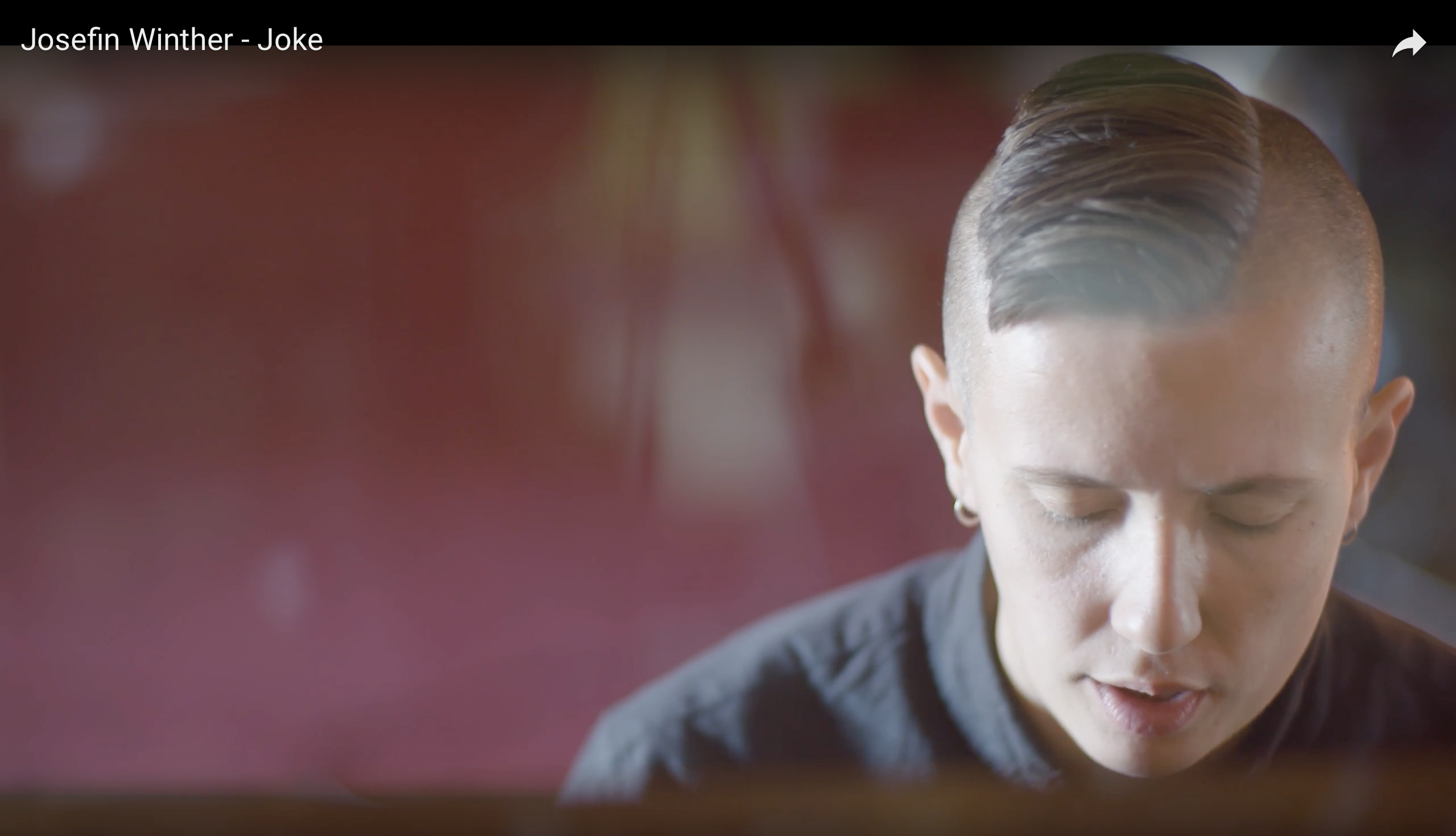 Joke music video premiere