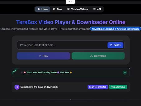Assistir Ou Baixar Vídeos Públicos Do TeraBox