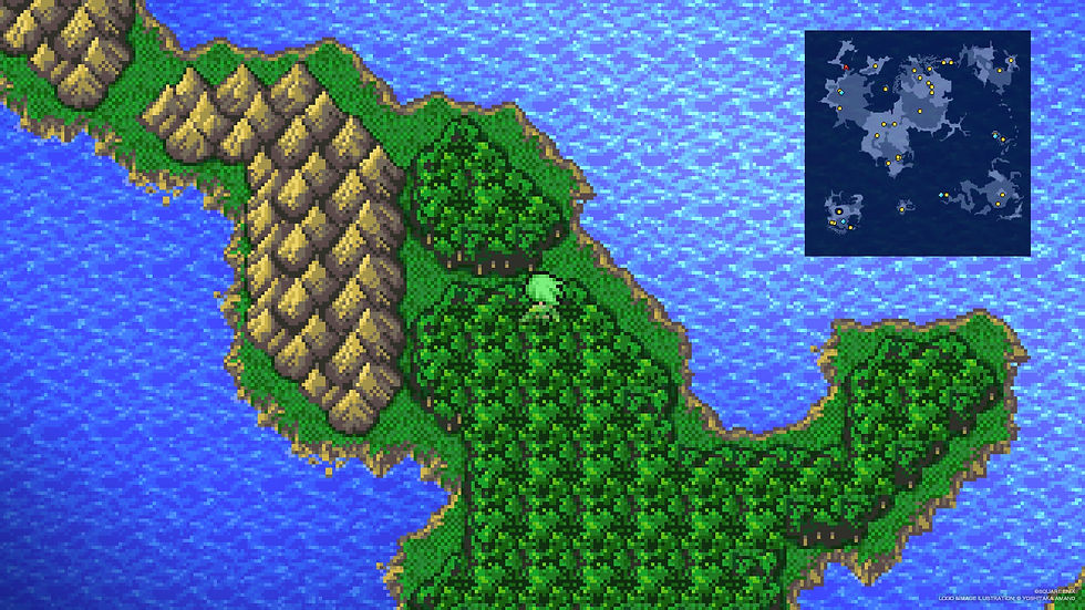 final fantasy iv foresta chocobo nero