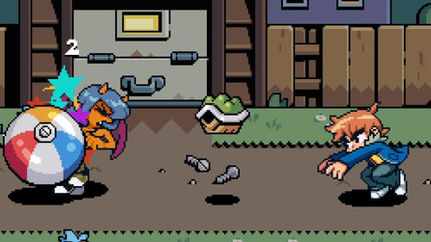 scott pilgrim ex super mario bros easter egg