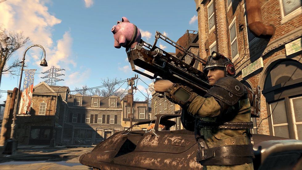 Contenuto armi improvvisate dell'upgrade di Fallout 4