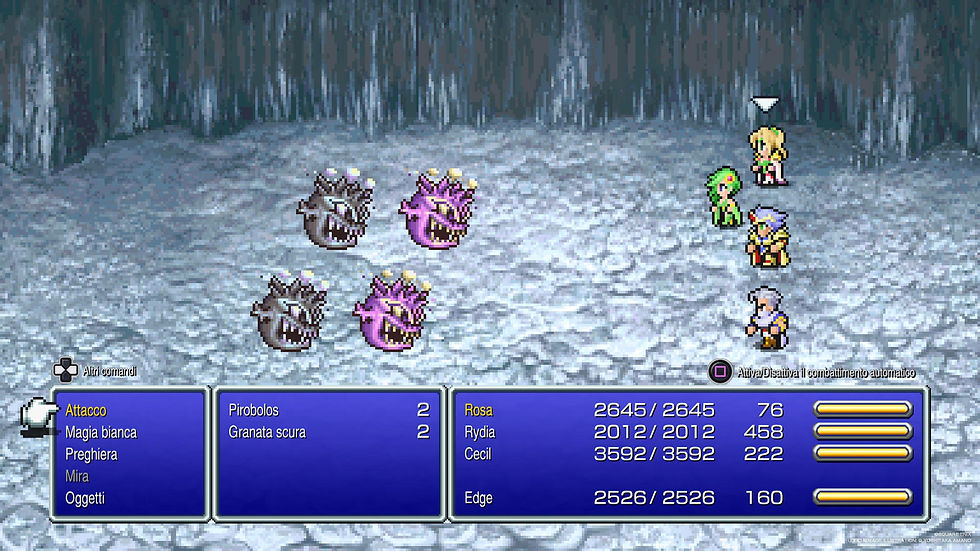 piros final fantasy iv invocazione segreta