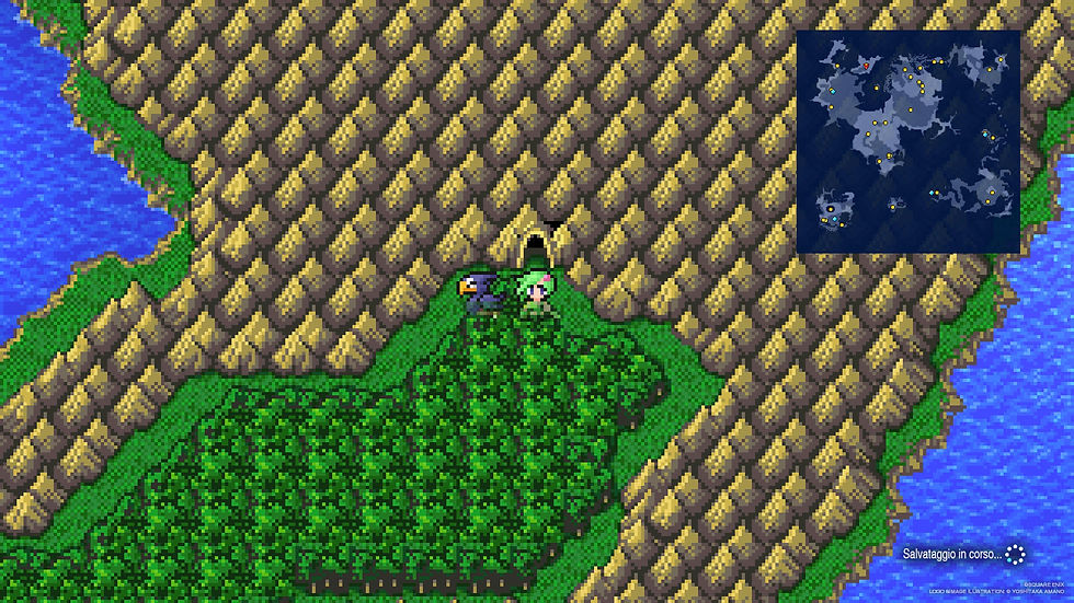 final fantasy iv caverna magnetica chocobo nero