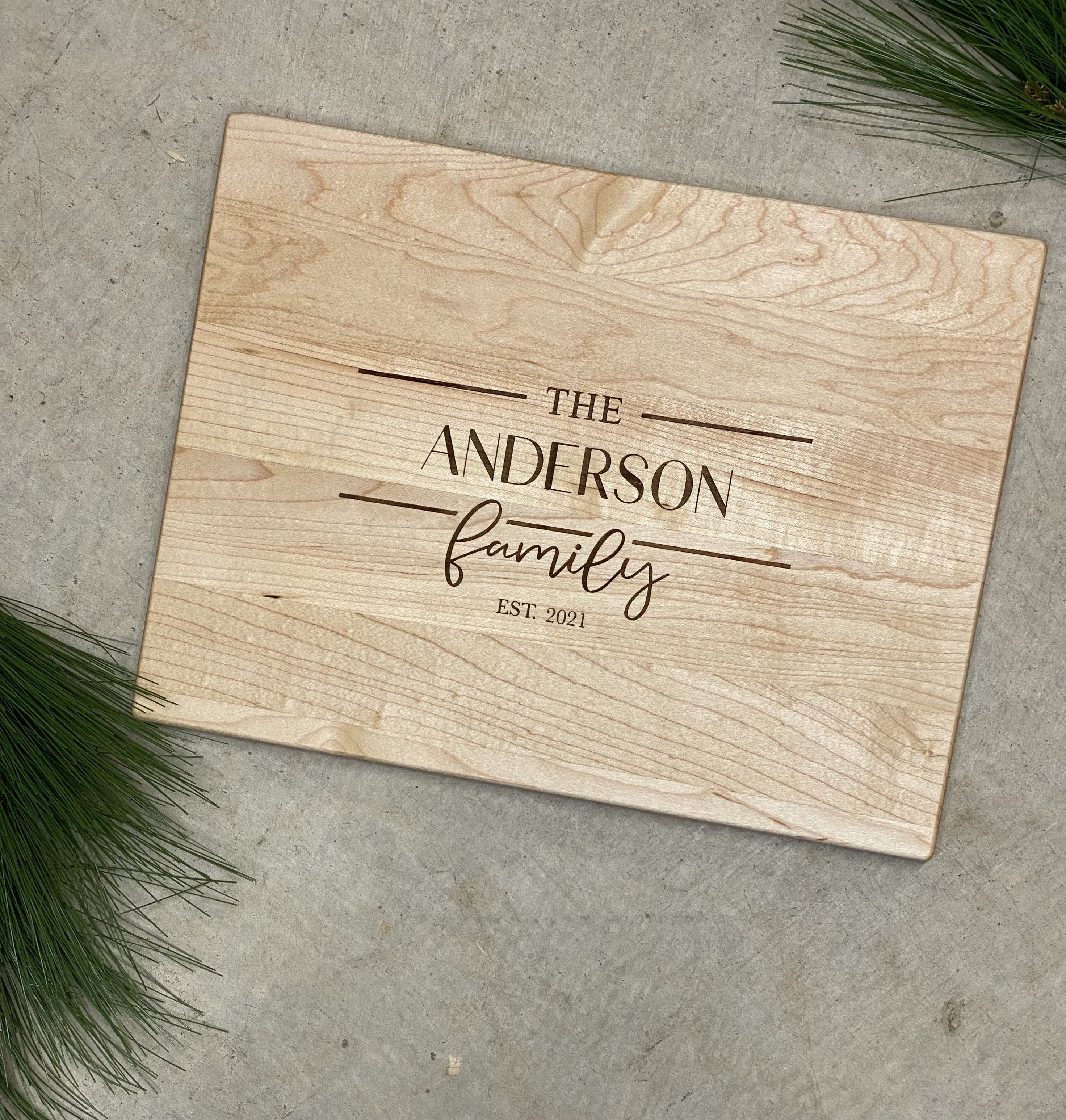 Personalized Cutting Board