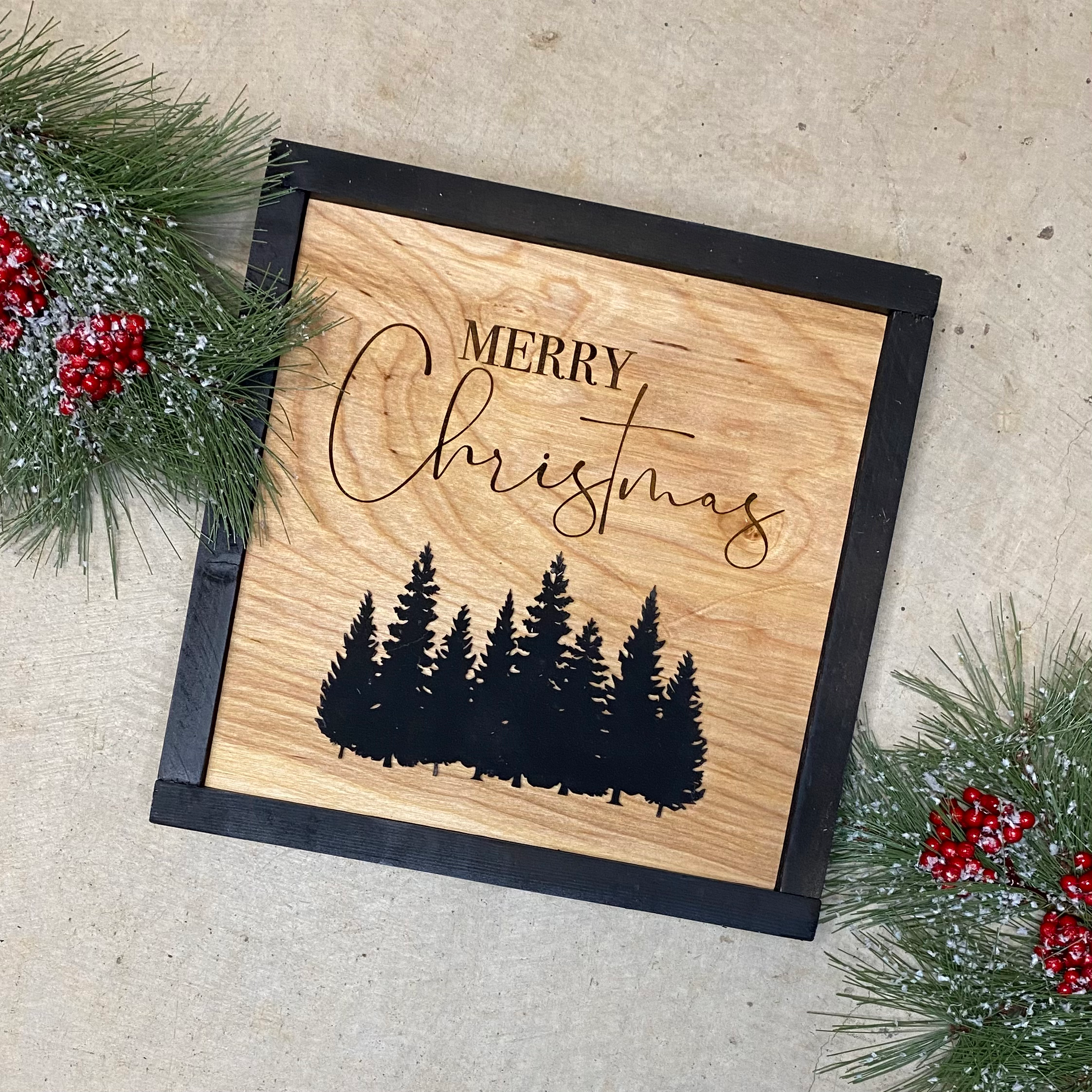 Merry Christmas (10”x10”)