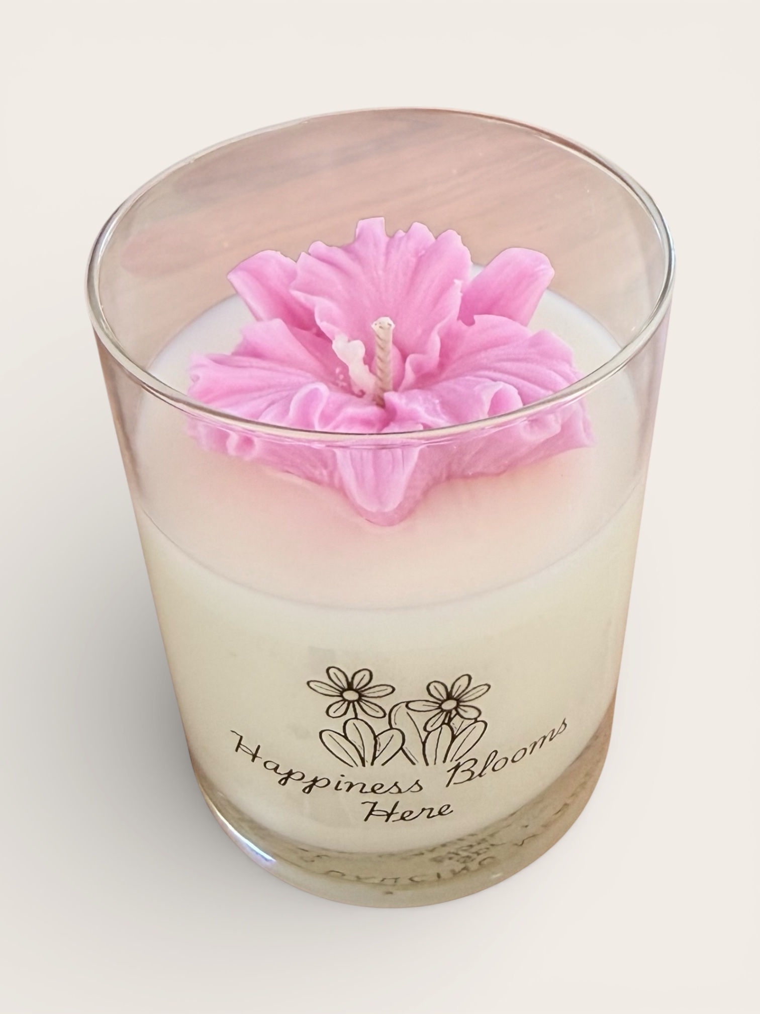 Happiness Blooms Here