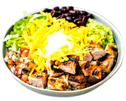 Arranged Food and Objects