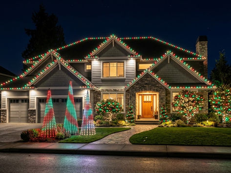 Smart pixel lighting mega trees
